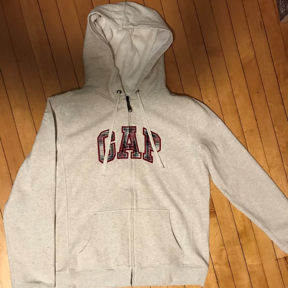 Warm New GAP Sweatshirt with Furry Hood